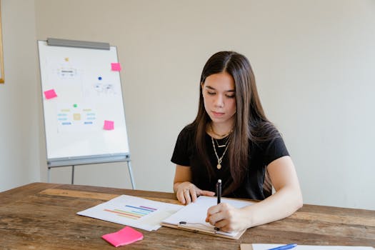 a well-organized training schedule on a whiteboard